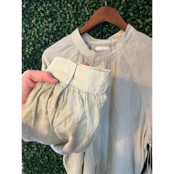 Mother The Sunburst Green Top Size XL NWT - Picture 5 of 7